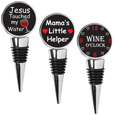 Mom Themed Wine Stoppers- Jesus Touched my Water and more
